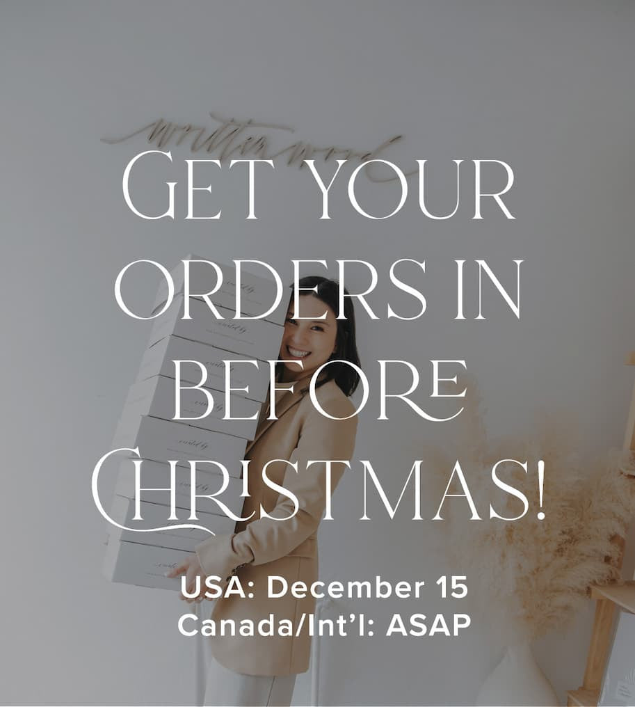 For Christmas Delivery: Order by these dates 🎁