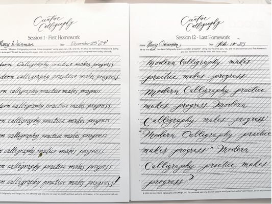 From shaky lines to confident strokes✨