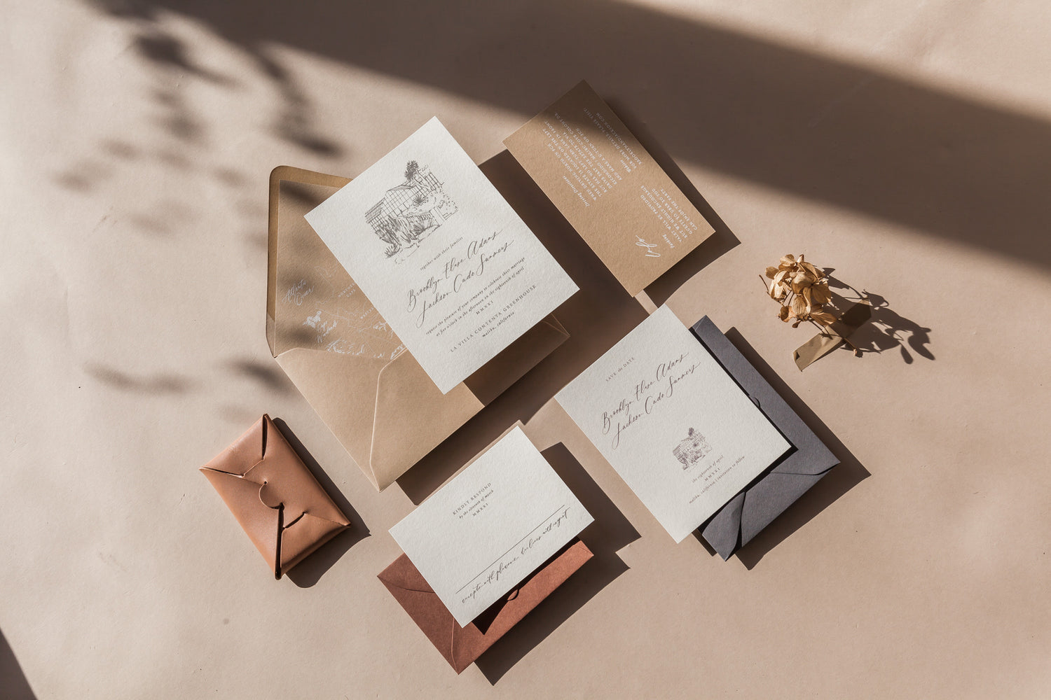 Semi-Custom Wedding Invitation Suite – Locale