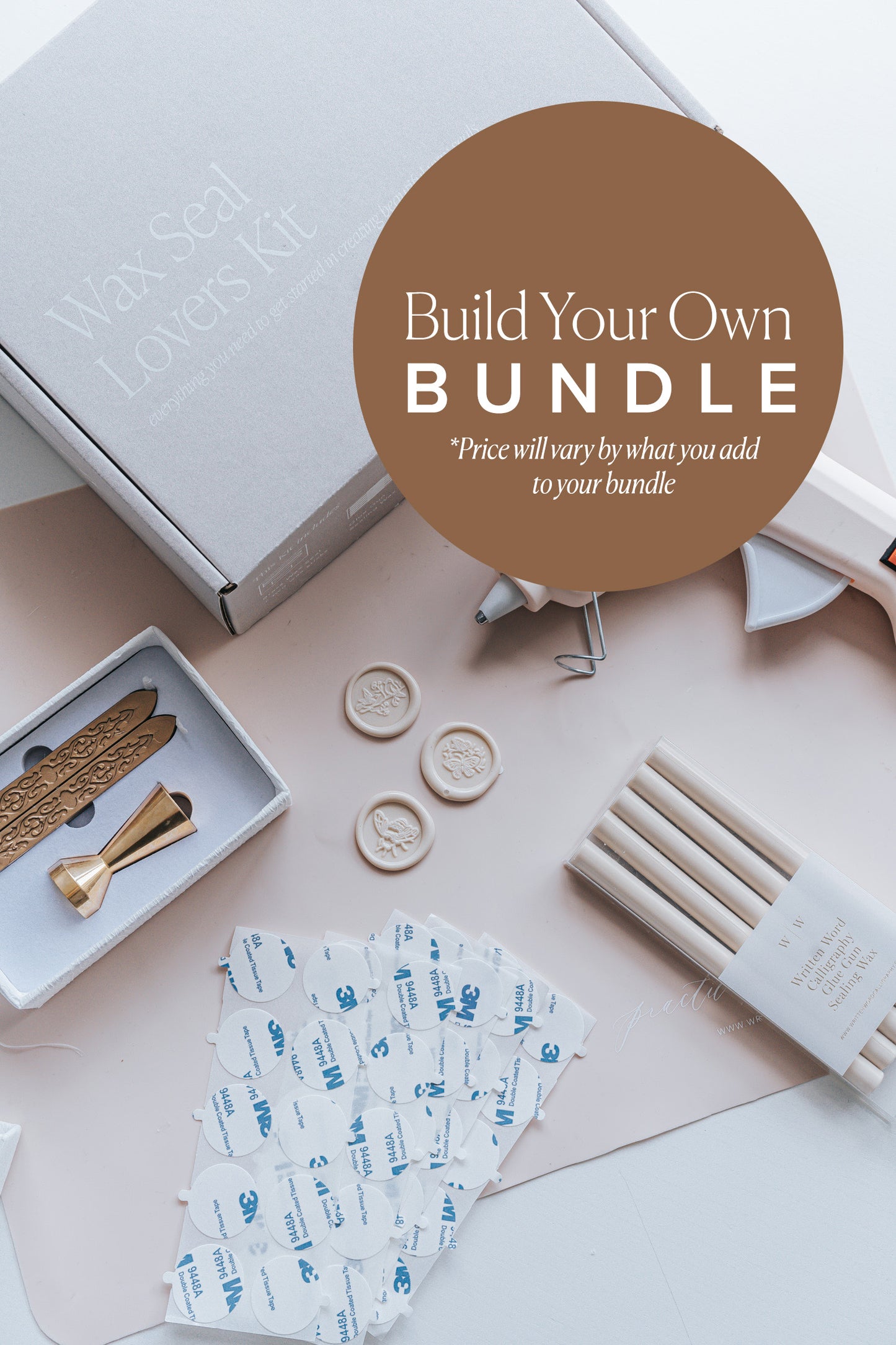 Wax Seal Lovers Kit Contents (Must be added to Build Your Bundle)