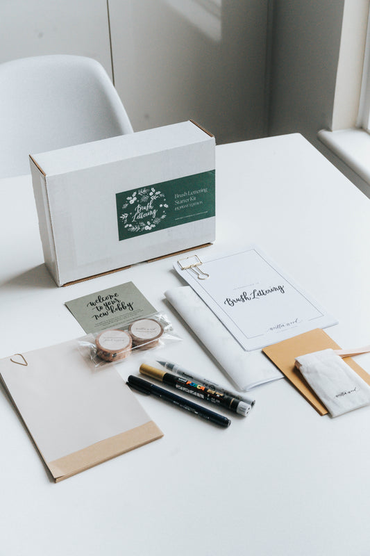Holiday Brush Lettering Starter Kit