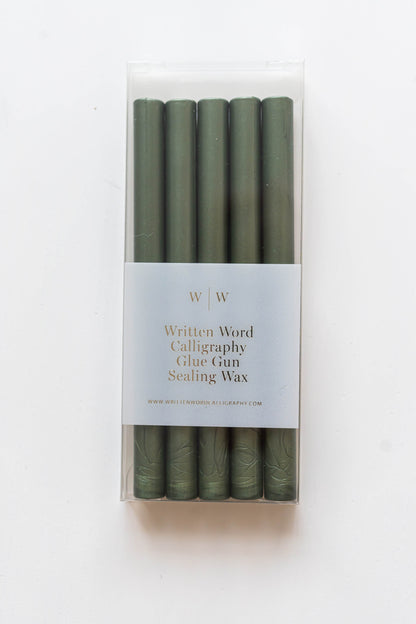 Emerald Glue Gun Sealing Wax (Box of 5 Sticks)