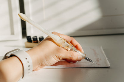 Sunkissed Statice Straight Penholder