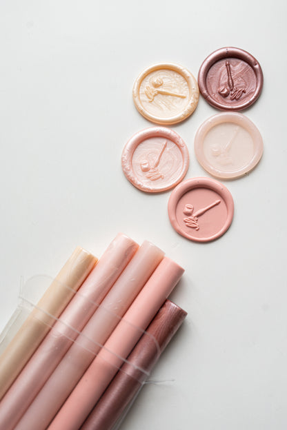 Afternoon Rosé Sealing Wax (Box of 5 Sticks)