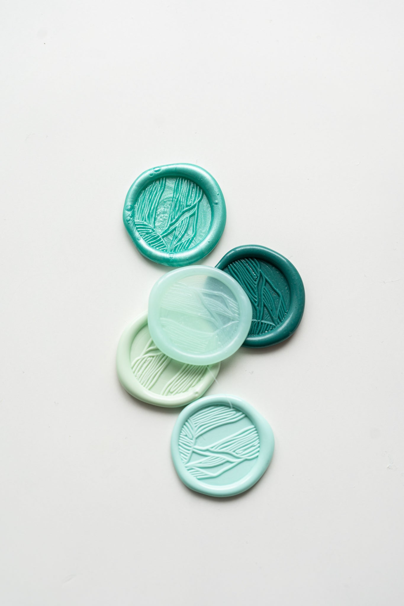 Deep Lagoon Sealing Wax (Box of 5 Sticks)