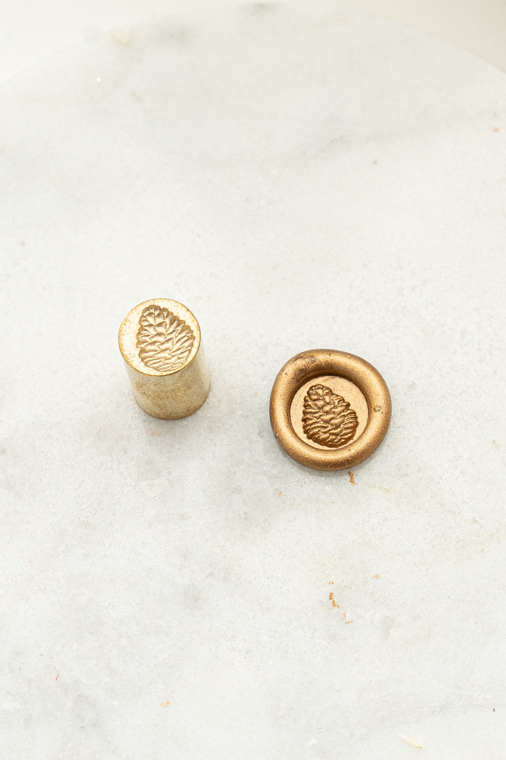 Pinecone 9mm Mini Wax Seal Head