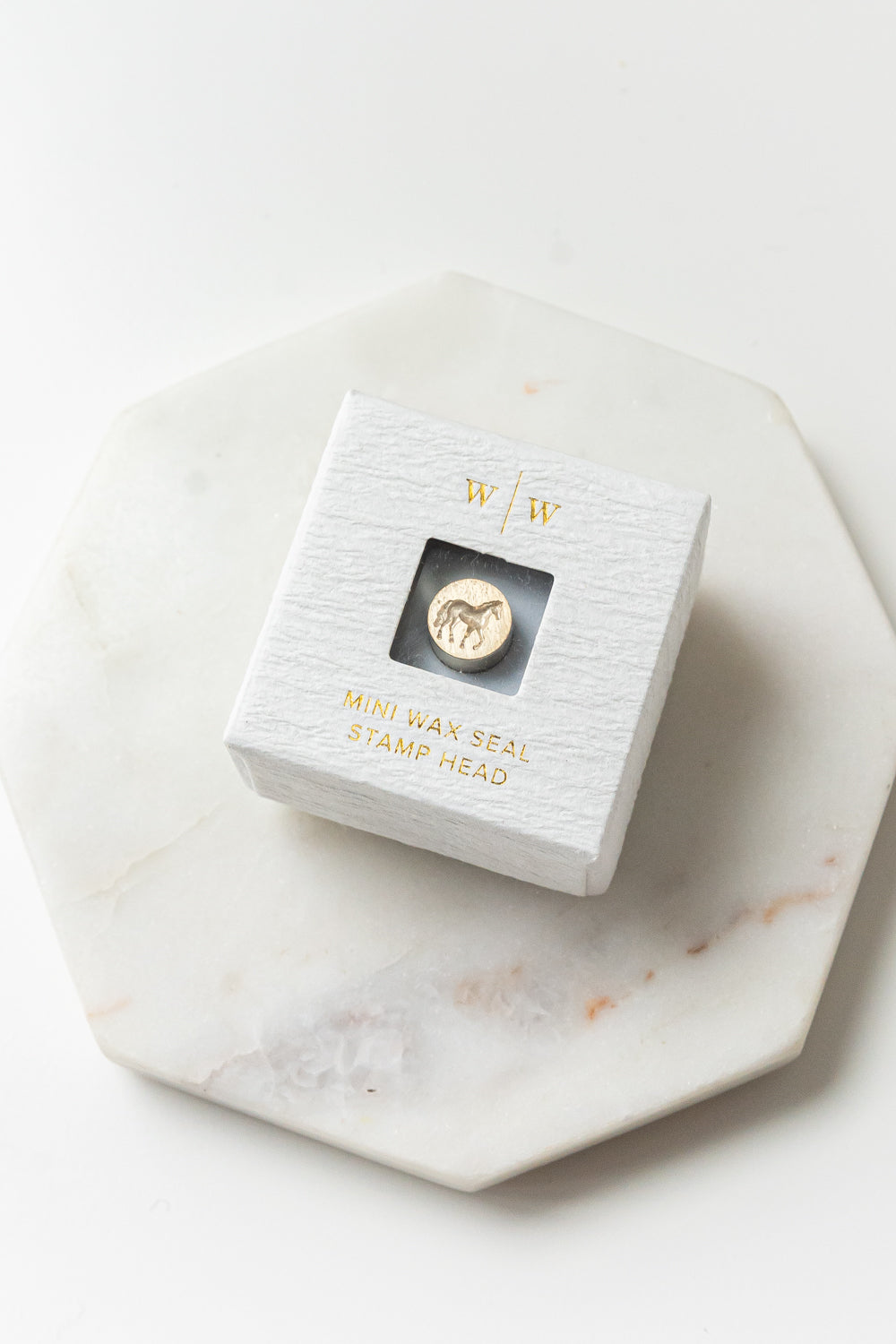 Horse 9mm Circle Mini Wax Seal Head