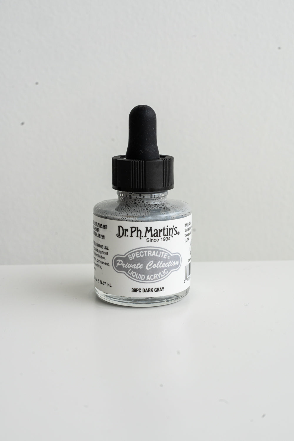 Dark Gray Acrylic Calligraphy Ink