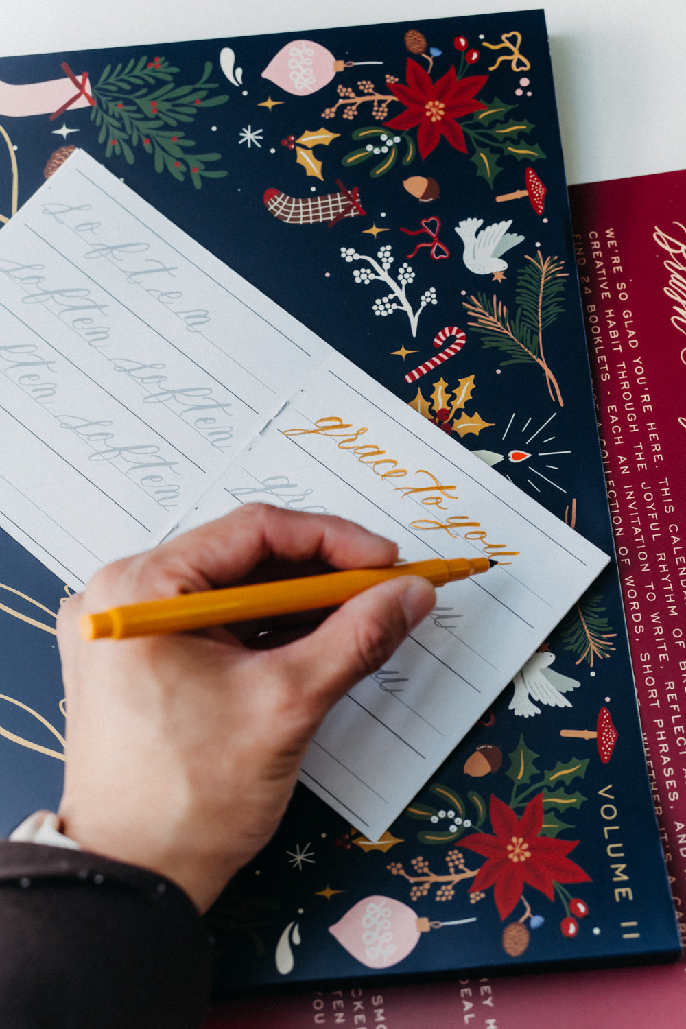 Brush Calligraphy Advent Calendar Bundle (Pre-Order, Shipping November 2026)