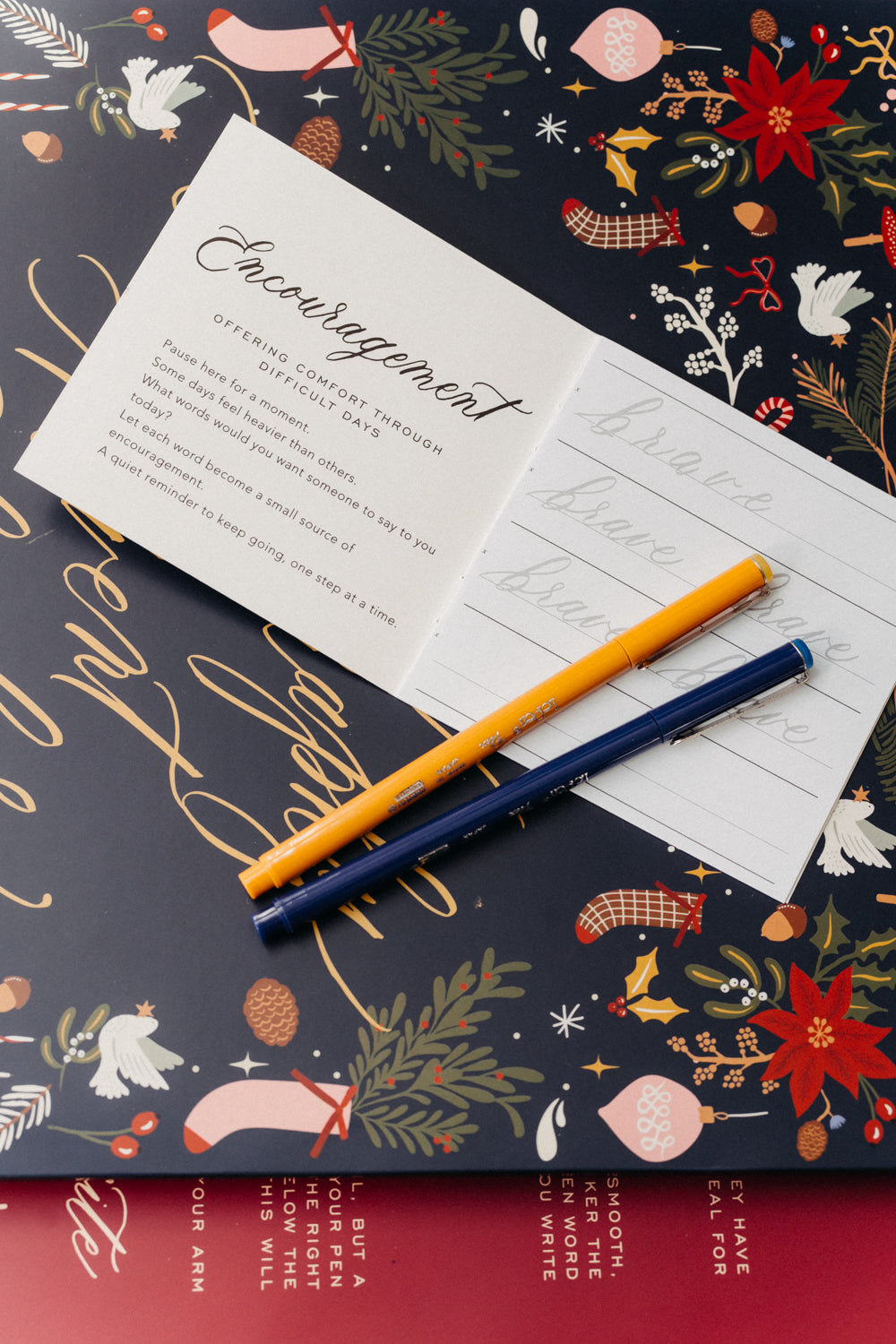 Brush Calligraphy Advent Calendar Bundle (Pre-Order, Shipping November 2026)