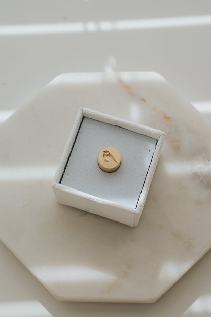 Songbird wax seal stamp head in gift box