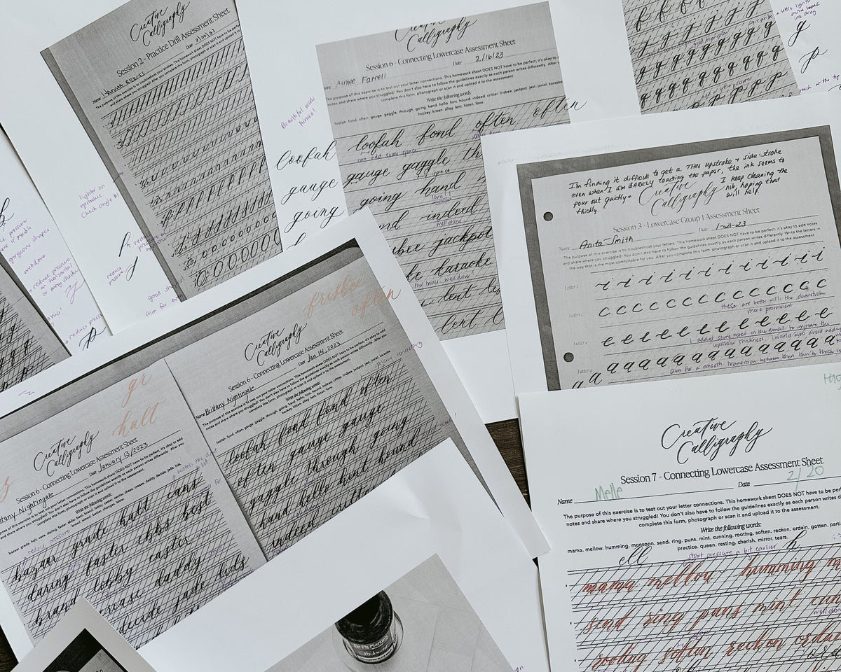Set Word Calligraphy Online Calligraphy Courses | Calligraphy Supplies | Wedding Invites ...