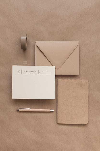 Voyageur Personalized Stationery