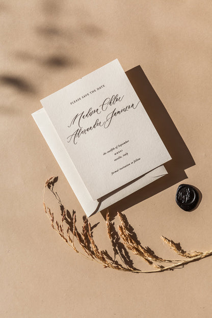 Shibui Save the Date Suite