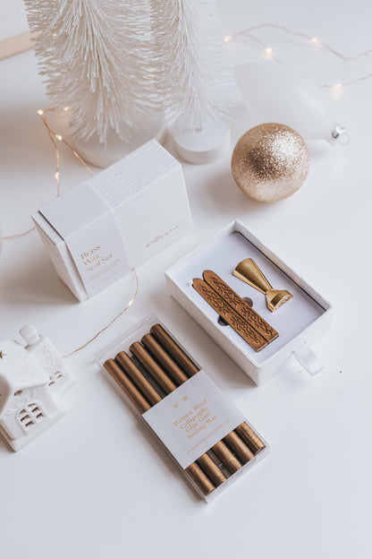 Gold Glue Gun Sealing Wax (Box of 5 Sticks)