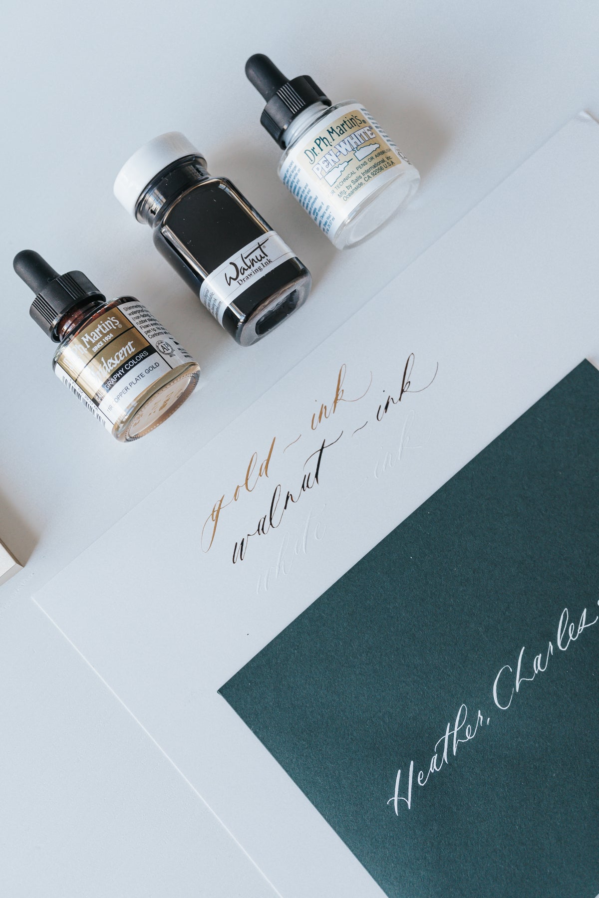 Gold Calligraphy Ink
