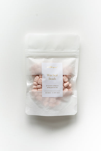 Blush Wax Beads for Wax Seals