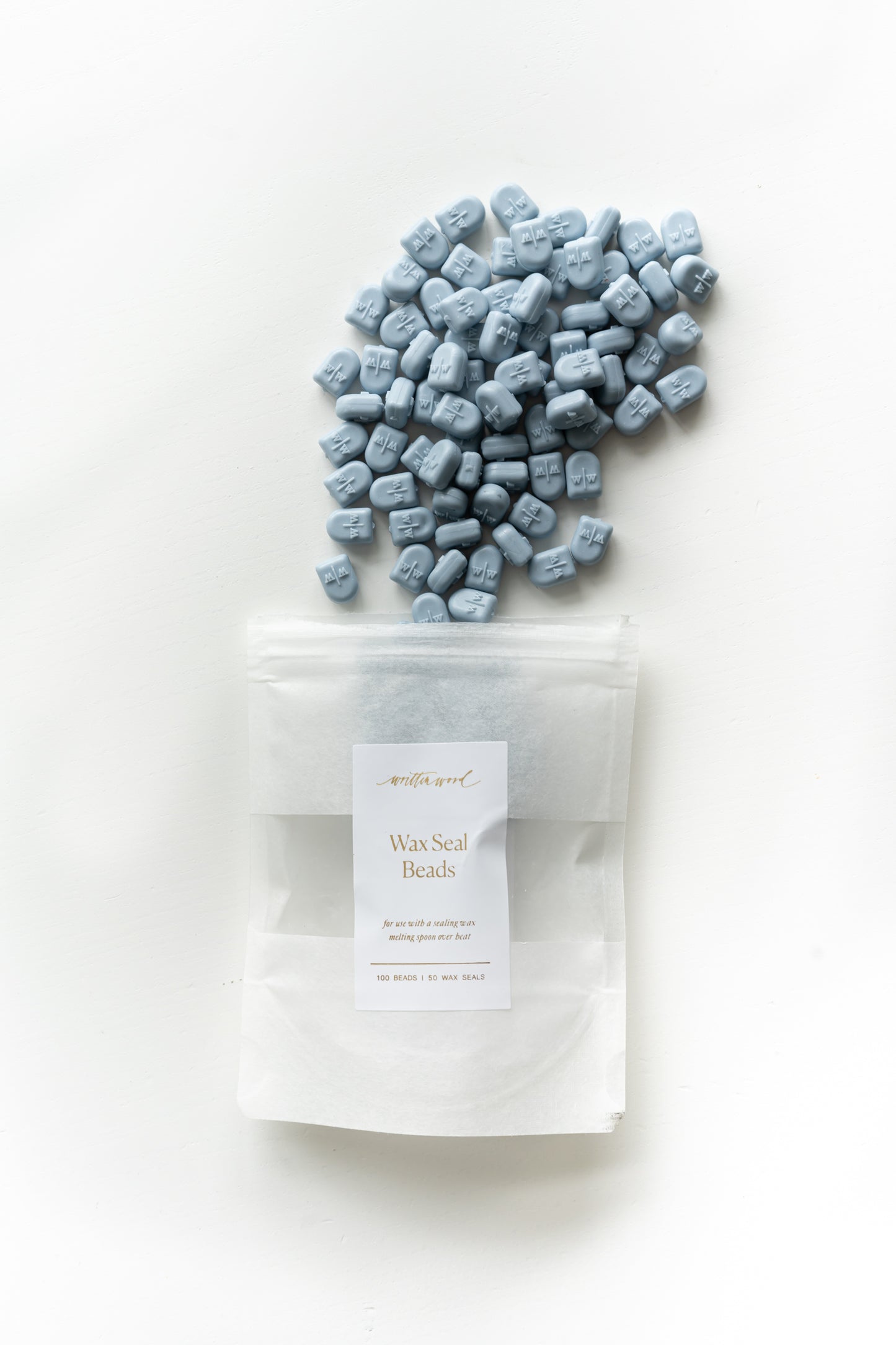 Dusty Blue Wax Beads for Wax Seals