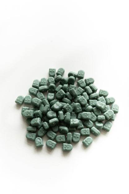 Forest Green Wax Beads for Wax Seals