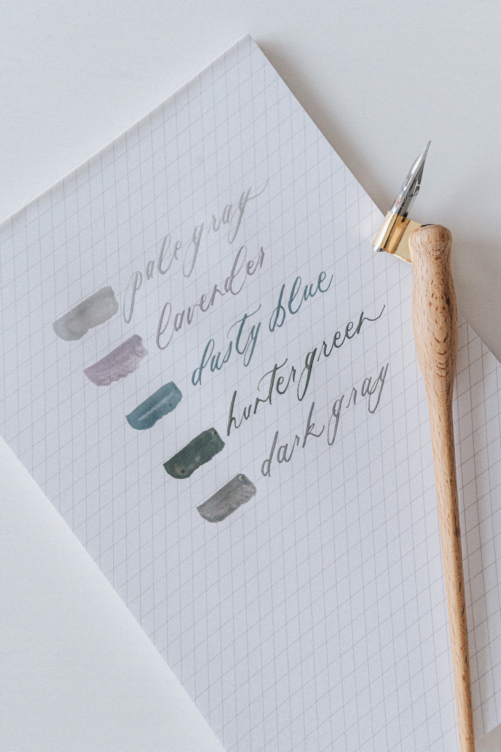 🤍IT'S FINALLY HERE: Muted Tone Ink Collection ✒️ - Written Word Calligraphy