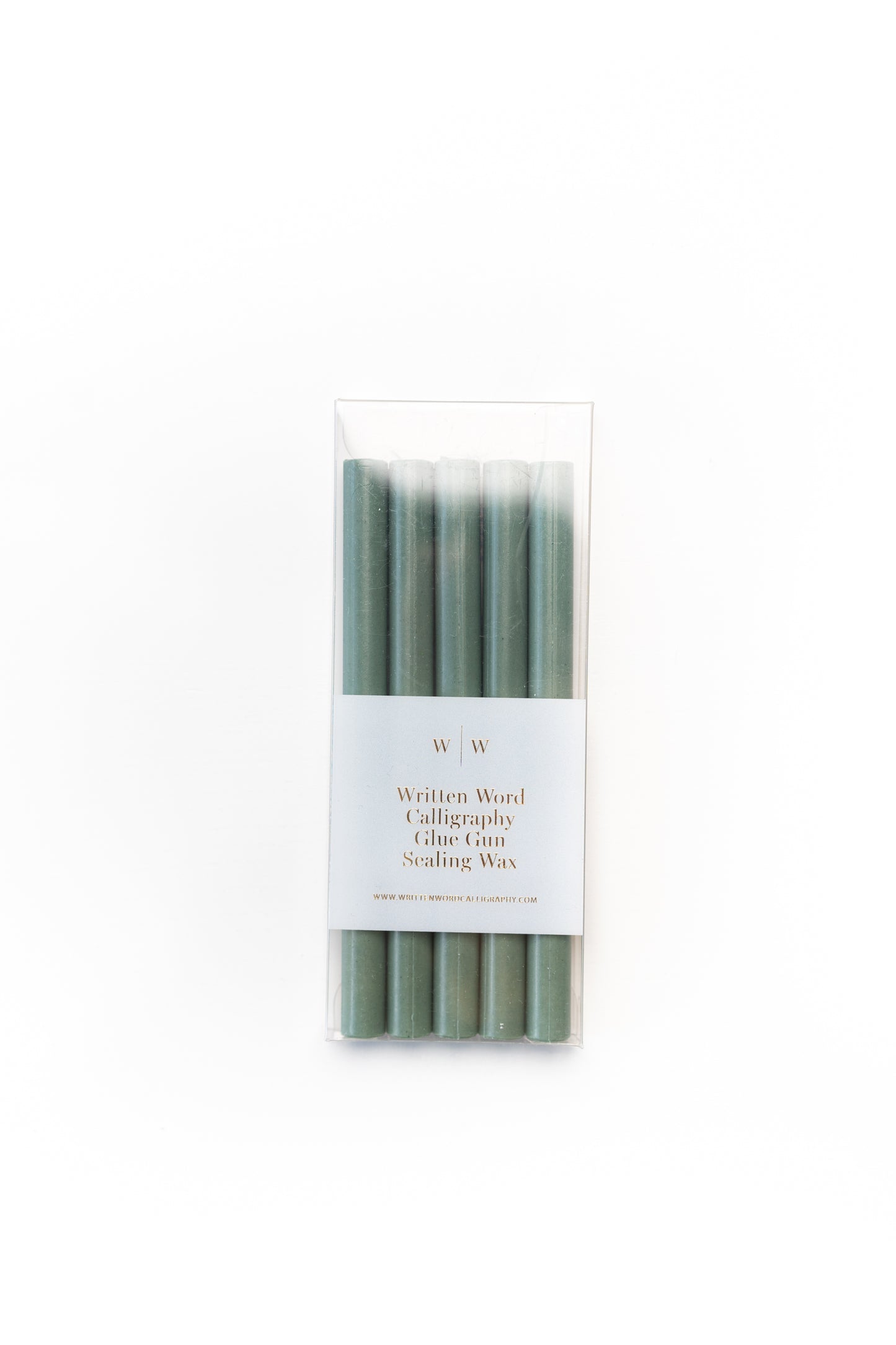 Forest Green Glue Gun Sealing Wax (Box of 5 Sticks)