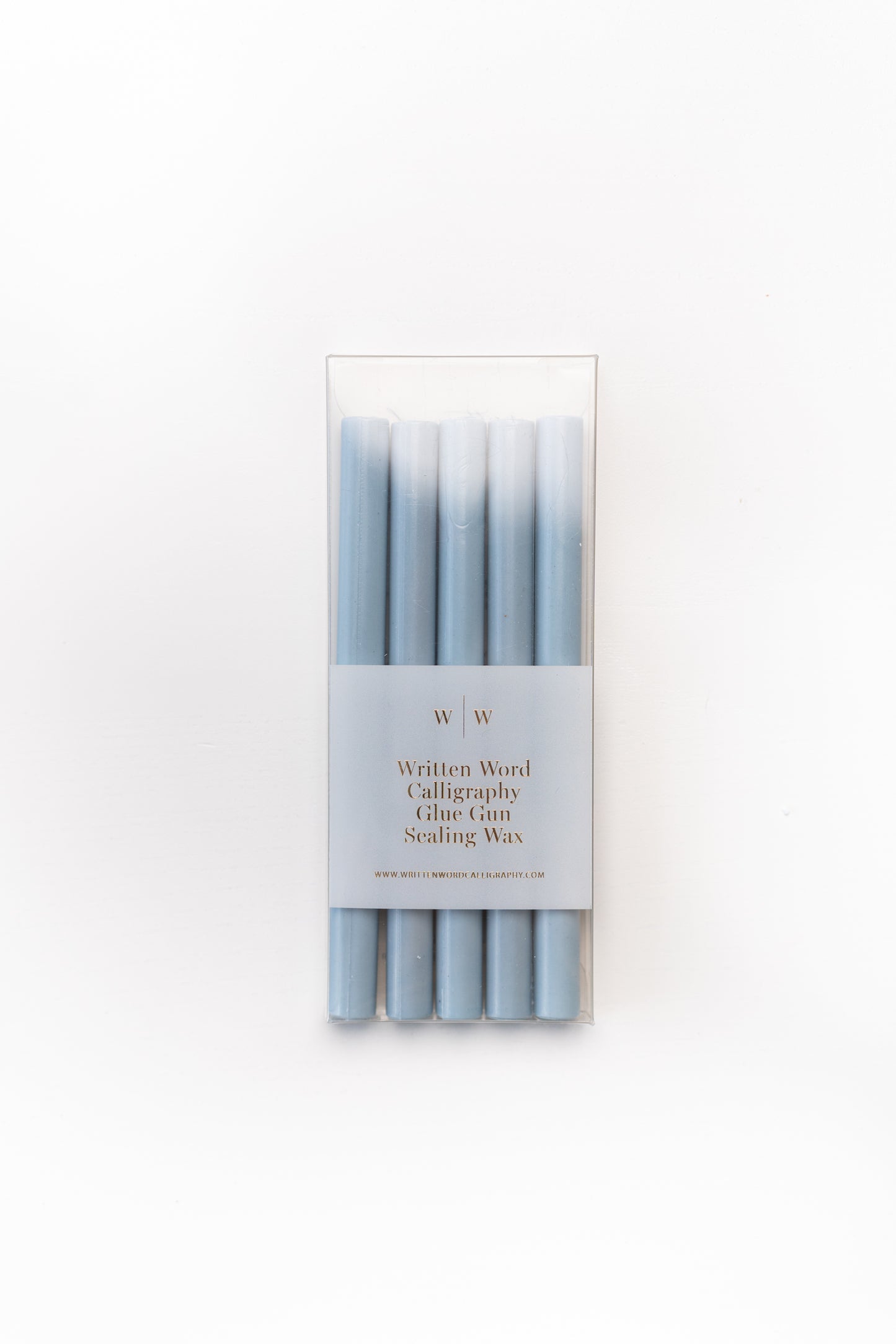 Dusty Blue Glue Gun Sealing Wax (Box of 5 Sticks)