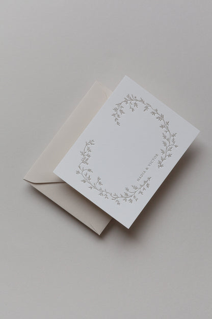 Serein Personalized Stationery