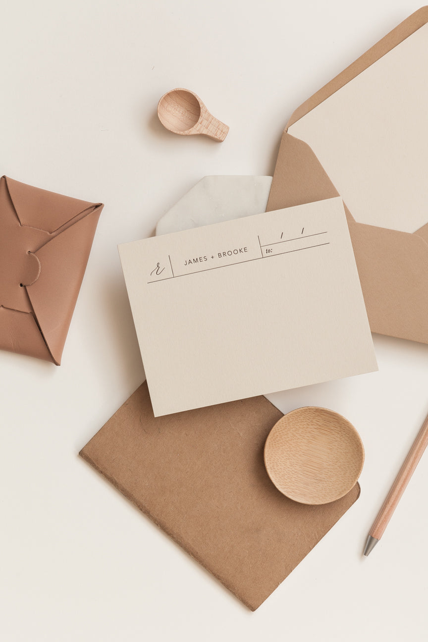 Voyageur Personalized Stationery