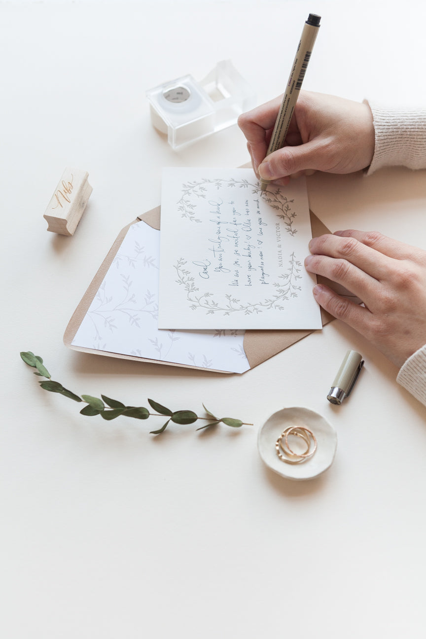 Serein Personalized Stationery