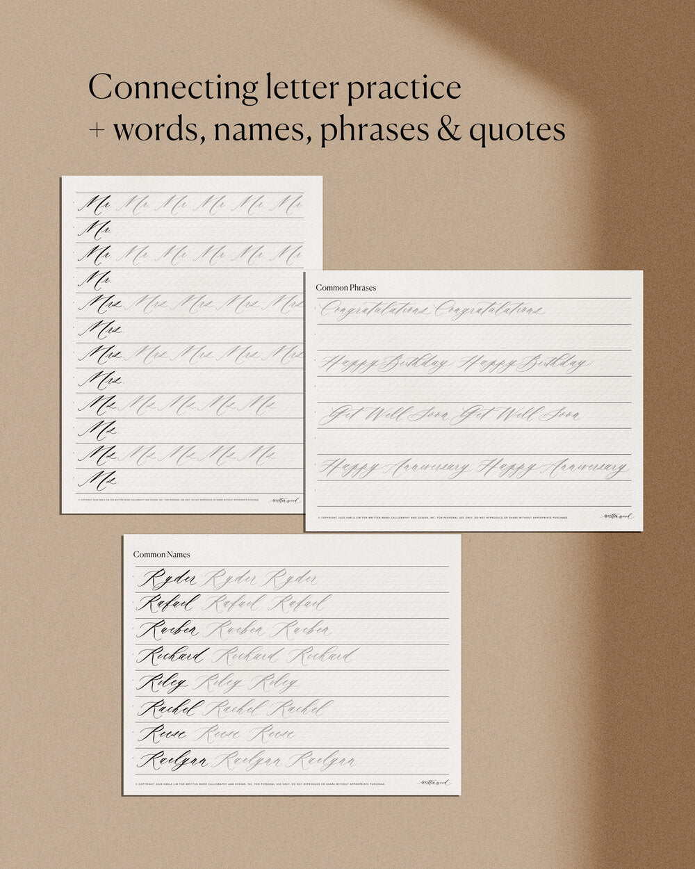 Uppercase Digital Worksheets - Gossamer