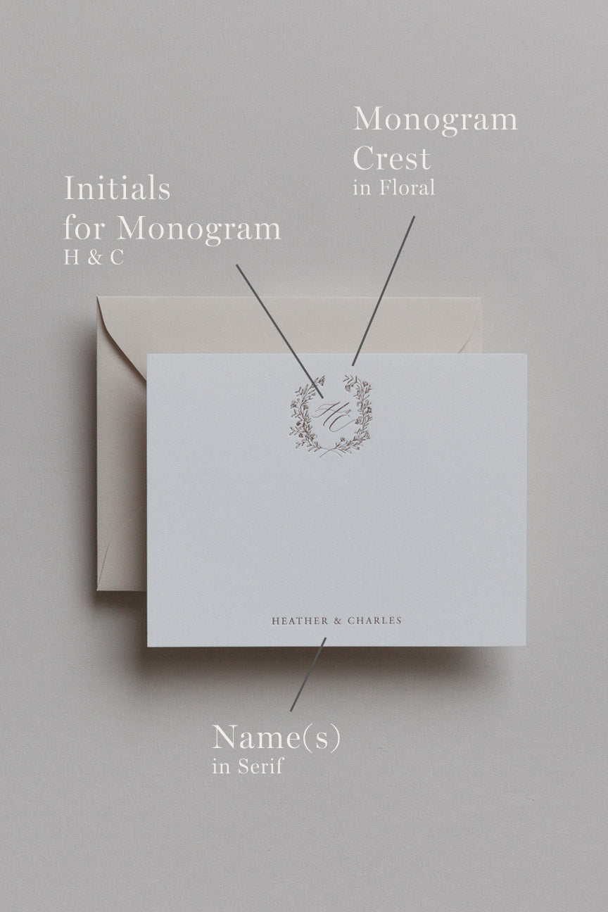 Heirloom Personalized Stationery