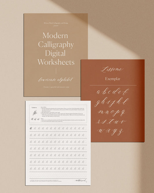 Lowercase Digital Worksheets - Lissome