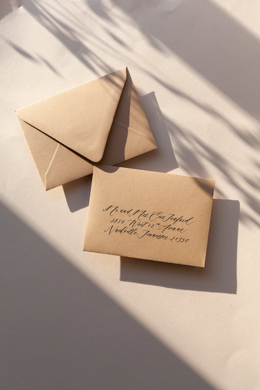 Calligraphy Addressing