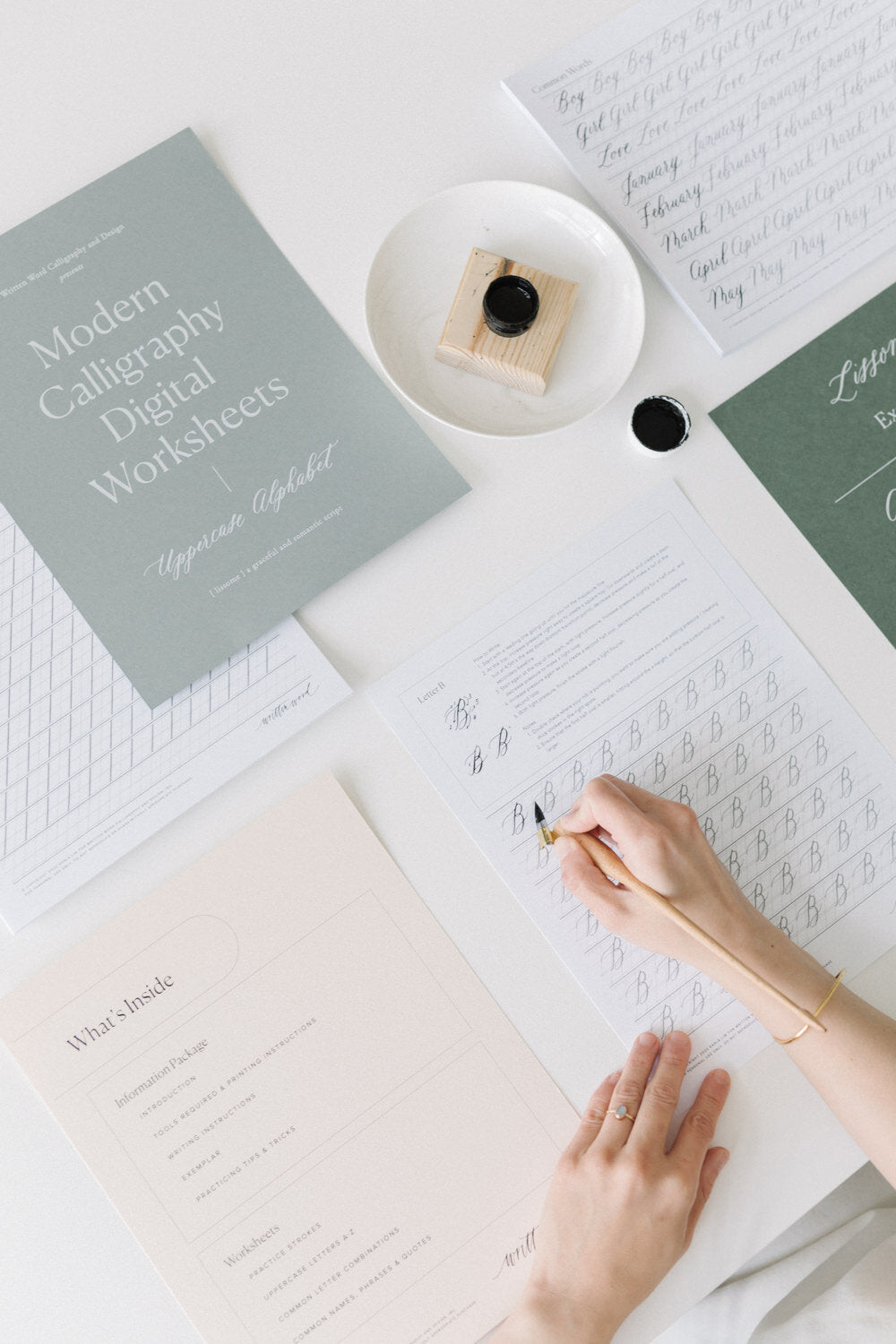 Uppercase Digital Worksheets - Lissome