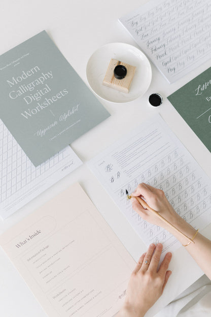 Uppercase Digital Worksheets - Lissome